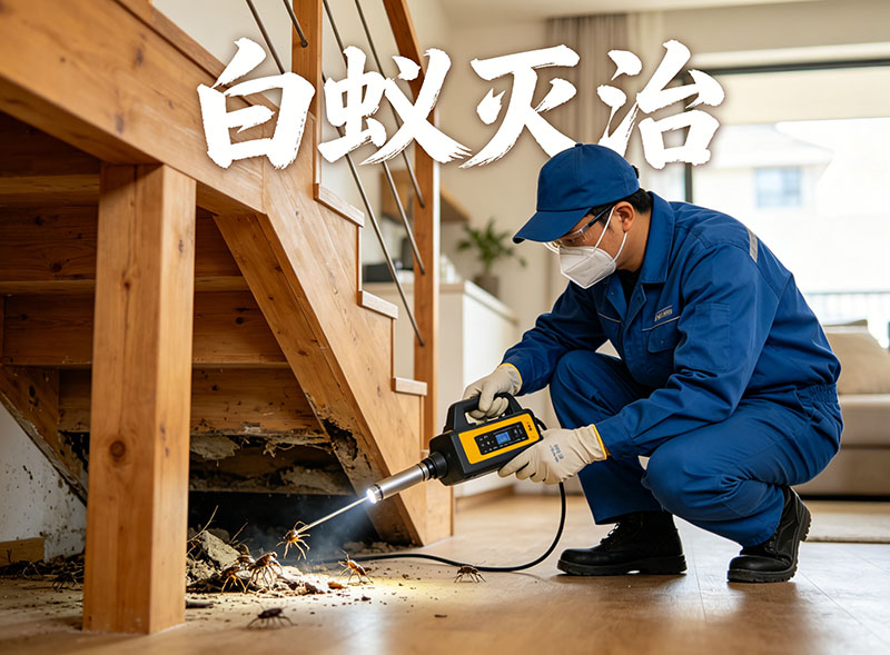 常山白蚁灭治服务｜专业消杀，筑牢建筑安全防线